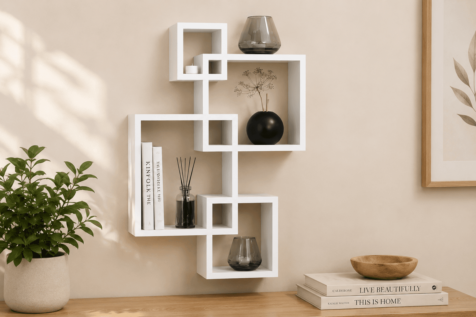 Modern Square Wall Shelves: The Stylish Storage Solution Every Home Needs