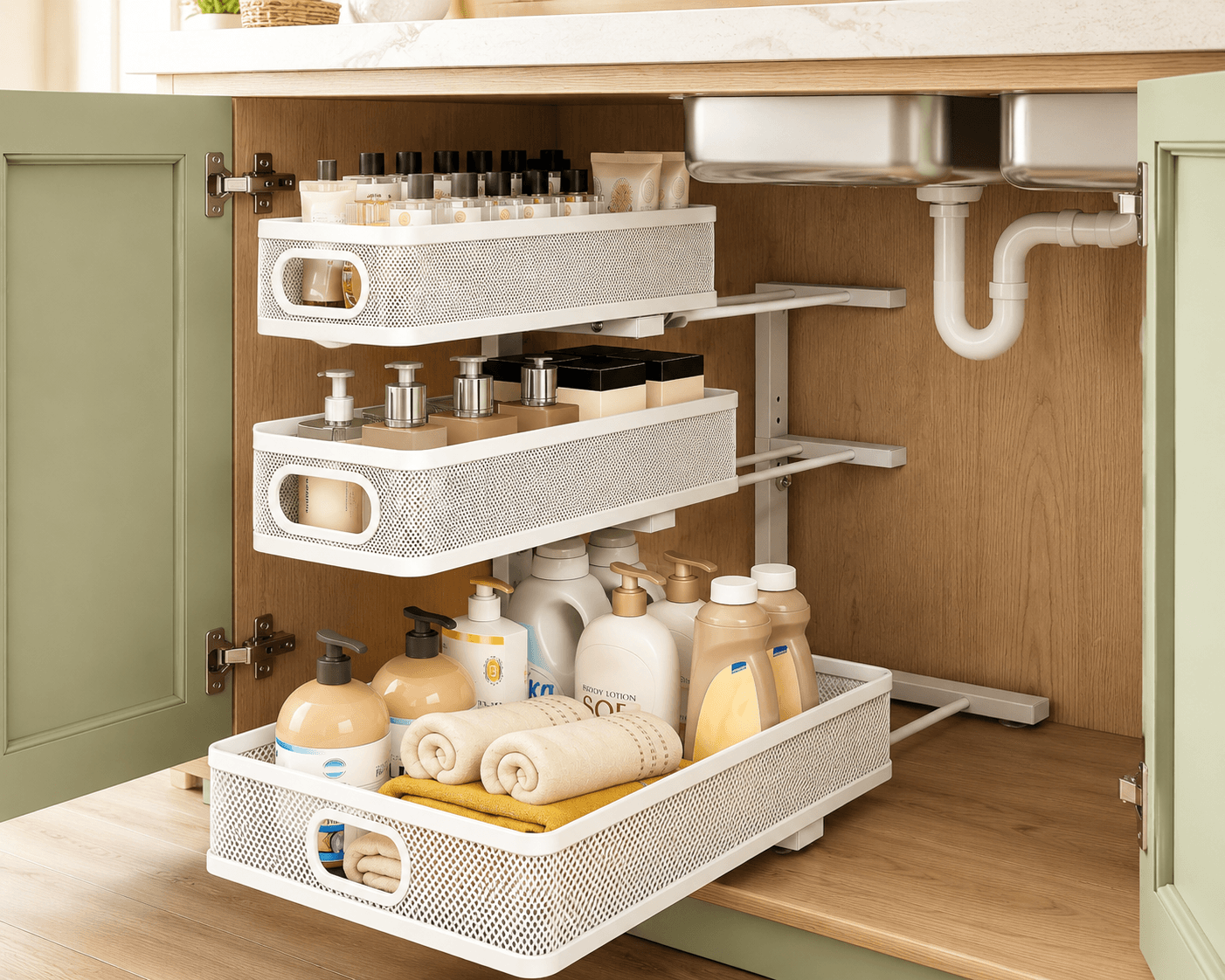 Transform Your Home: The Ultimate Guide to Under Sink and Cabinet Organization