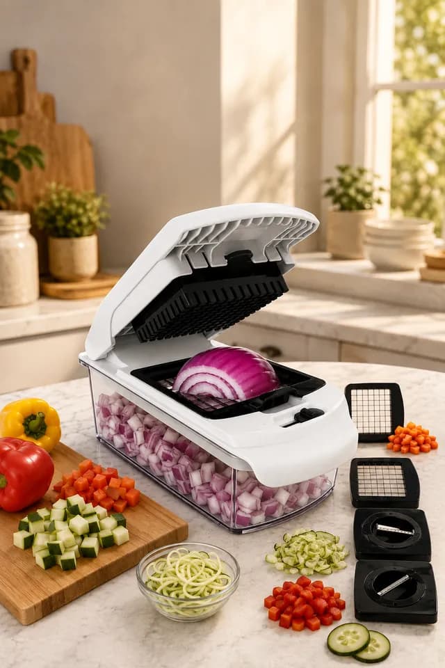 Vegetable Chopper Spiralizer Slicer Choppers
