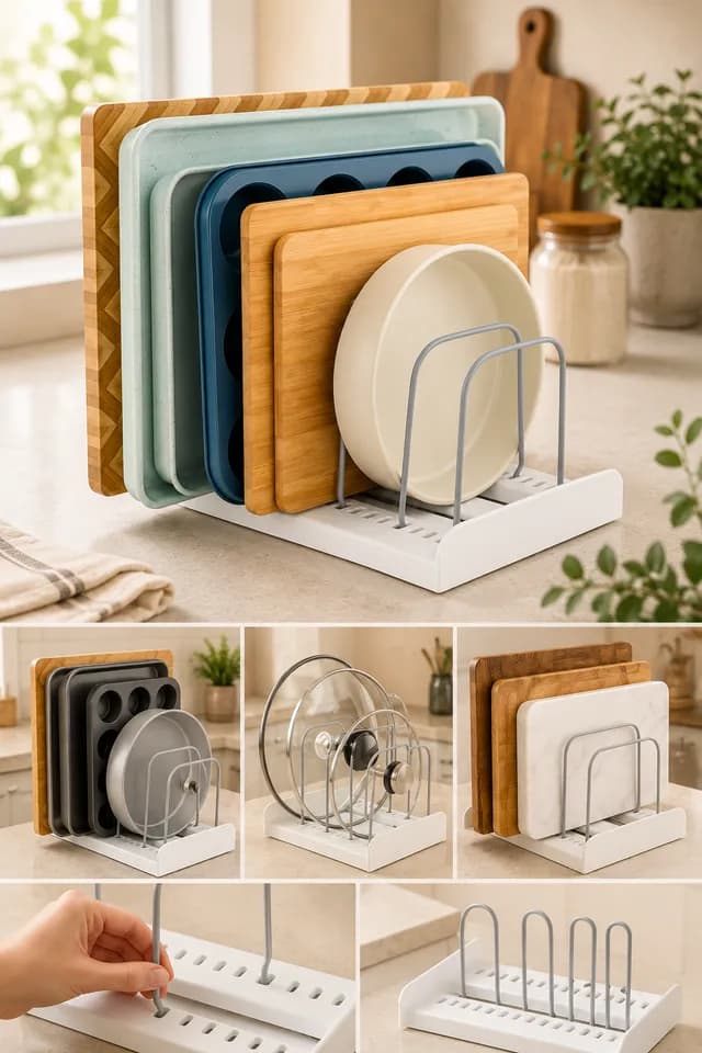 YouCopia StoreMore Adjustable Bakeware Organizer