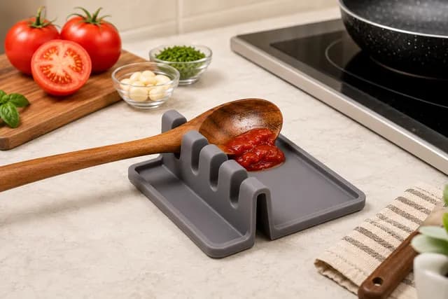 Silicone Utensil Rest Multiple Heat Resistant