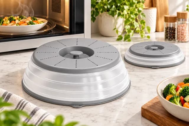 Best Collapsible Microwave Splatter Cover for a Cleaner Kitchen